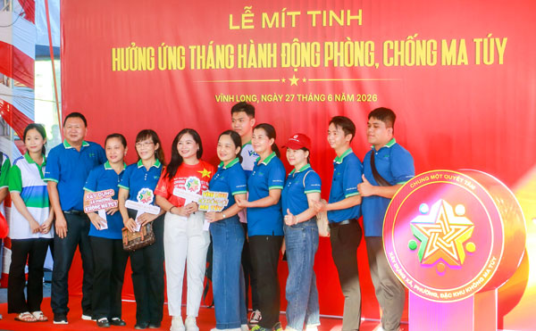 Những thông điệp tại lễ mít tinh hưởng ứng Tháng hành động Phòng, chống ma túy năm 2026 góp phần nâng cao nhận thức và sự vào cuộc của toàn xã hội.