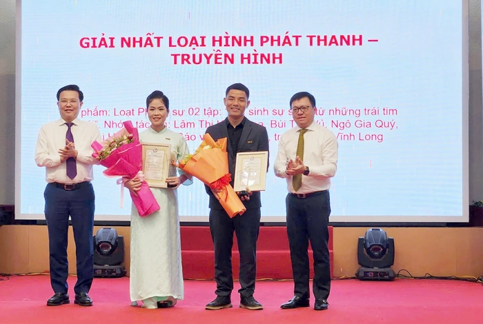 Báo và phát thanh, truyền hình Vĩnh Long đoạt 3 giải Báo chí khu vực Nam Bộ