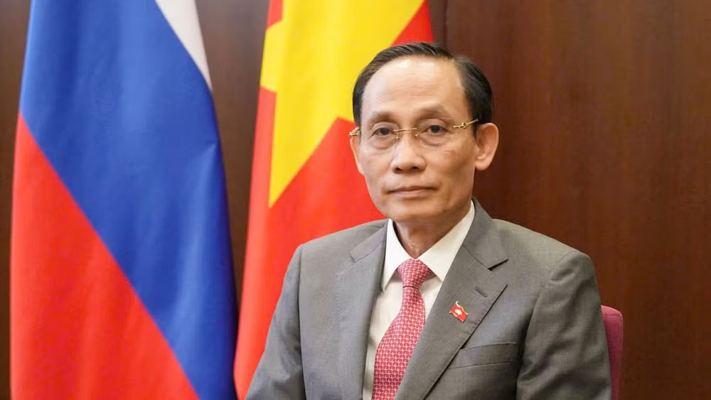 Ủy viên Bộ Chính trị, Bộ trưởng Ngoại giao Lê Hoài Trung. (Ảnh: Bộ Ngoại giao)