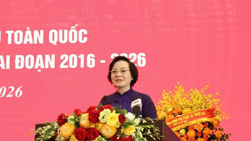 Phó Thủ tướng Phạm Thị Thanh Trà phát biểu tại hội nghị.