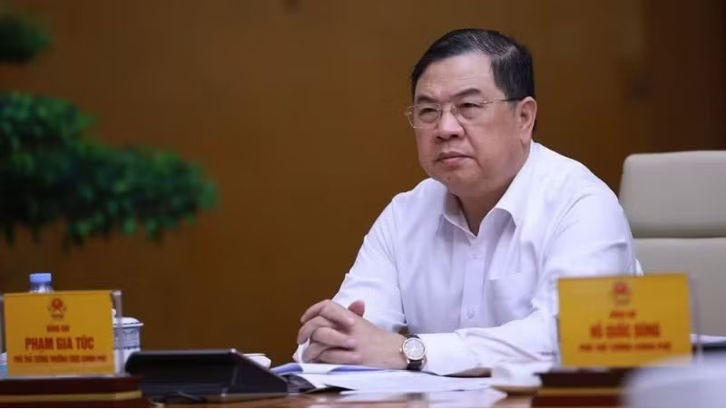 Phó Thủ tướng Thường trực Chính phủ Phạm Gia Túc làm Chủ tịch Hội đồng quốc gia về tư pháp người chưa thành niên. (Ảnh: TTXVN)