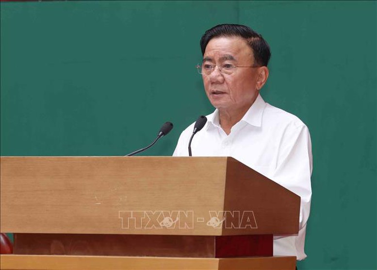 Đồng chí Trần Cẩm Tú, Ủy viên Bộ Chính trị, Thường trực Ban Bí thư - Ảnh: TTXVN