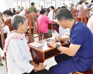 Quan tâm công tác chăm sóc sức khỏe cho Nhân dân