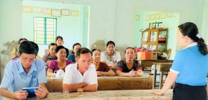 Ra mắt mô hình “Tổ phụ nữ tuyên truyền sinh đủ hai con”