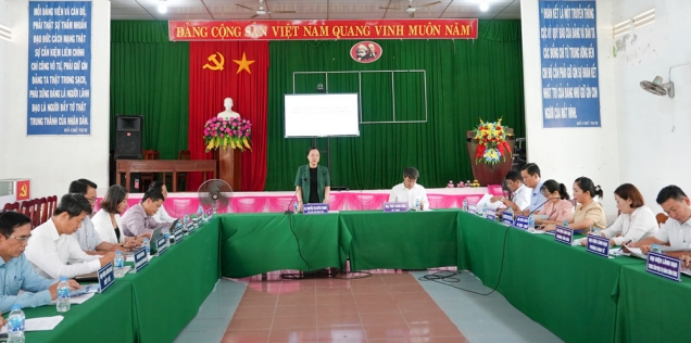 Xã Trung Ngãi cần tập trung nguồn lực, phát huy thế mạnh thực hiện đạt, vượt các chỉ tiêu kinh tế - xã hội