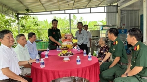 Công tác hậu phương quân đội- đẹp thêm hình ảnh Bộ đội Cụ Hồ 