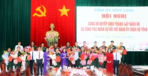 Công bố Quyết định thành lập Đảng bộ và công tác nhân sự Đảng ủy Quân sự tỉnh