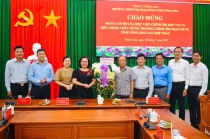 Lãnh đạo Học viện Chính trị khu vực IV thăm và chúc mừng Trường Chính trị Phạm Hùng