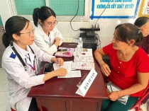 Tầm soát bệnh lý phổ biến, truyền thông sức khỏe cho hơn 200 người dân 