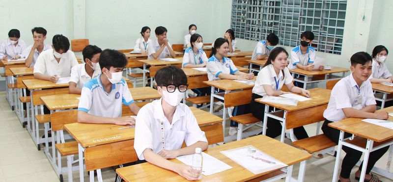  Thí sinh tham gia kỳ thi tốt nghiệp THPT 2025.
