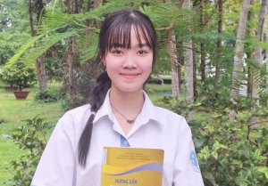 Nữ sinh ấp ủ nghề giáo để lan tỏa tri thức