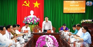 Thẩm tra các dự thảo nghị quyết, đề án trình tại kỳ họp thứ nhất HĐND tỉnh khoá X