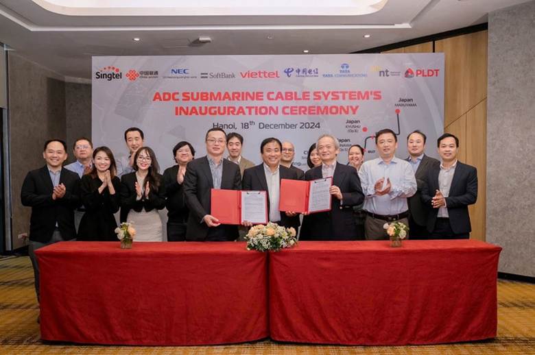 Đại diện tuyến cáp ADC trong lễ khánh thành.