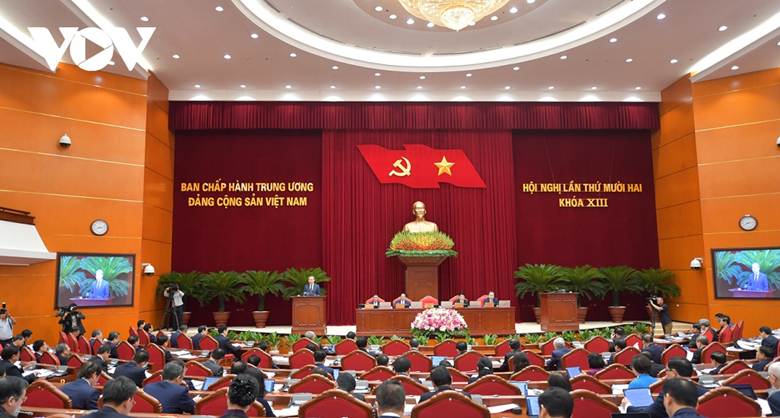 Toàn cảnh khai mạc Hội nghị lần thứ 12 Ban Chấp hành Trung ương Đảng khóa XIII