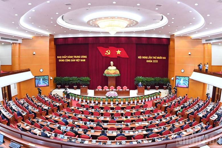 Bế mạc Hội nghị lần thứ 12 Ban Chấp hành Trung ương Đảng khóa XIII