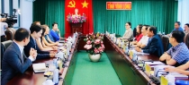 Phó Chủ tịch Thường trực UBND tỉnh- Đặng Văn Chính tiếp đoàn công tác Diễn đàn Kinh tế Thụy Sĩ - Việt Nam