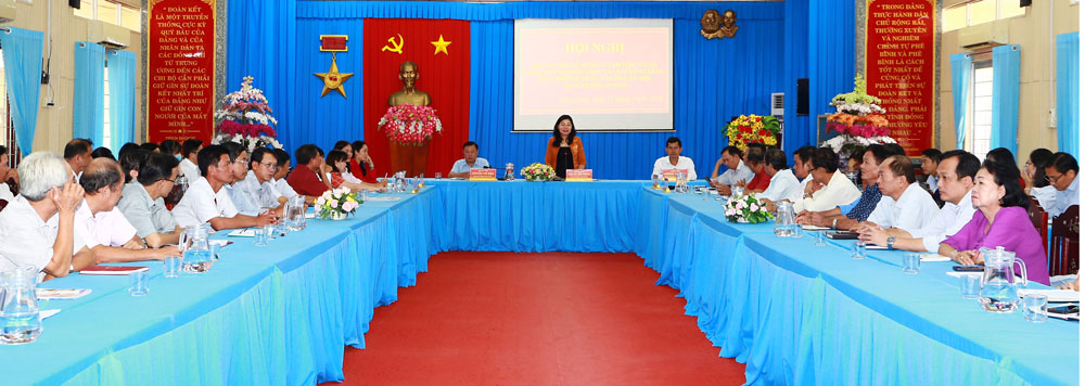 Quang cảnh buổi gặp gỡ.