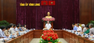 Thường trực Tỉnh ủy làm việc với cơ quan báo, đài