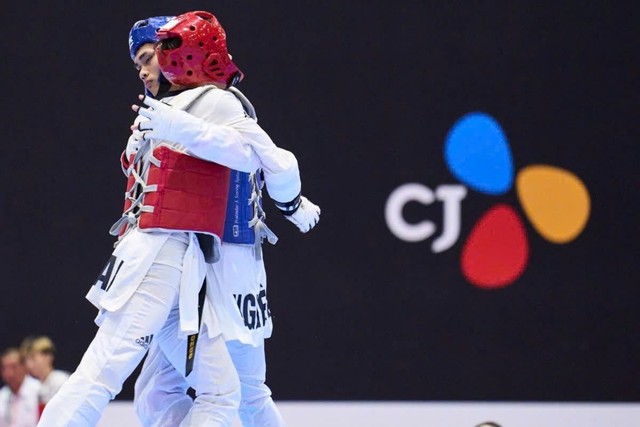 Giải taekwondo quốc tế lần đầu tiên được tổ chức tại Việt Nam.

ẢNH: CJ

