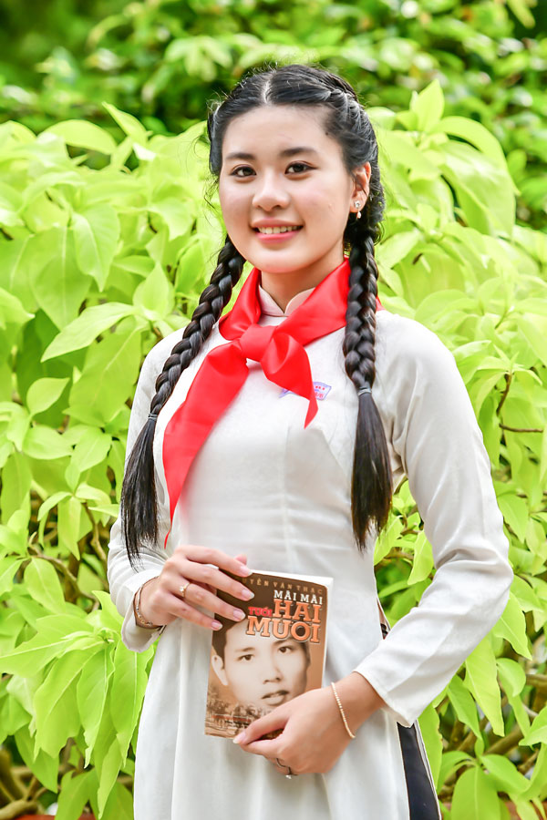 Em Trần Ngọc Ý Vy. Ảnh: TƯỜNG THY