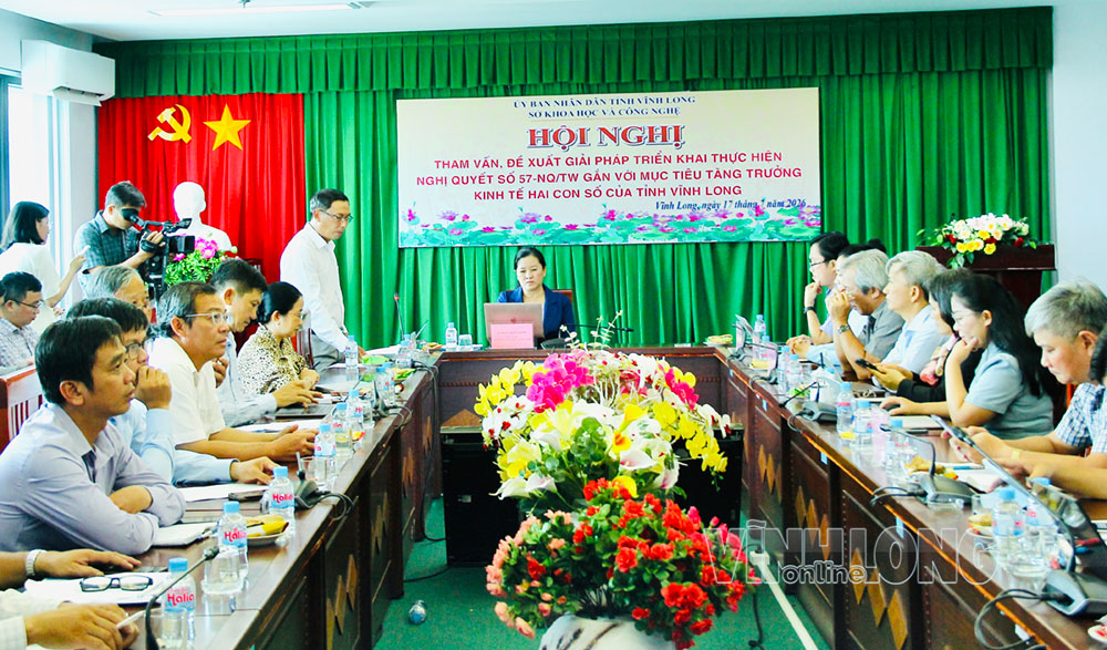 Quang cảnh hội nghị.
