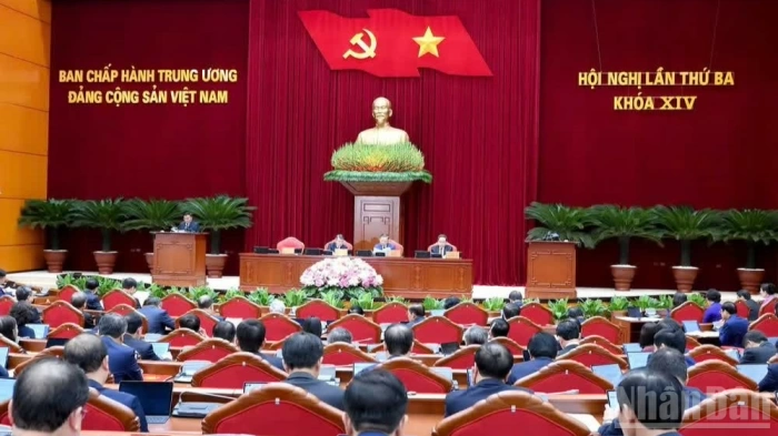 Ngày làm việc thứ tư Hội nghị lần thứ ba Ban Chấp hành Trung ương Đảng khóa XIV