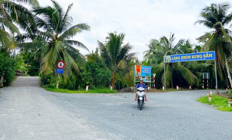 Vùng đất Bưng Sẩm một thời từng là nơi nuôi chứa, bảo vệ cách mạng rất an toàn.