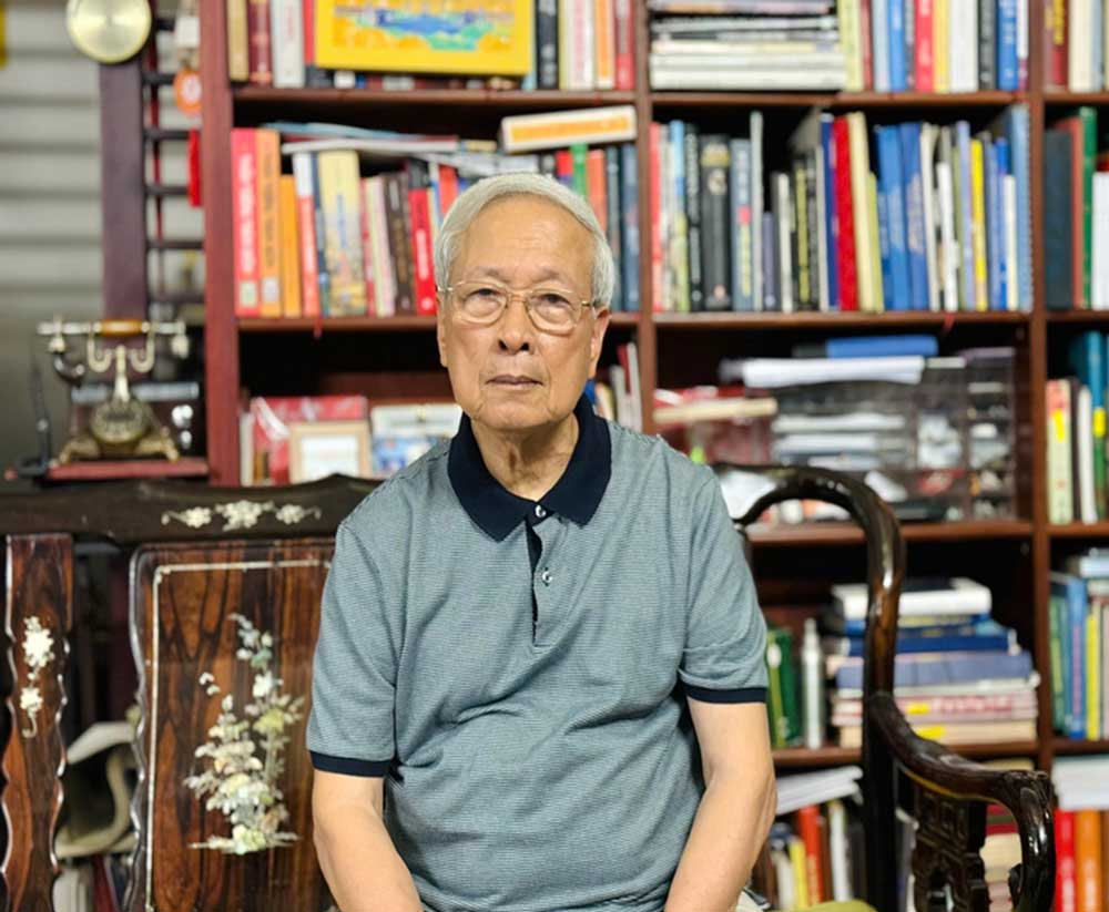Nguyên Bộ trưởng Bộ Bưu chính Viễn thông Đỗ Trung Tá - Ảnh: VGP/Thu Giang