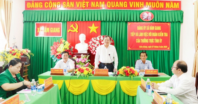 Xã Hàm Giang quan tâm thực hiện tốt giải pháp giảm nghèo, nâng cao đời sống người dân