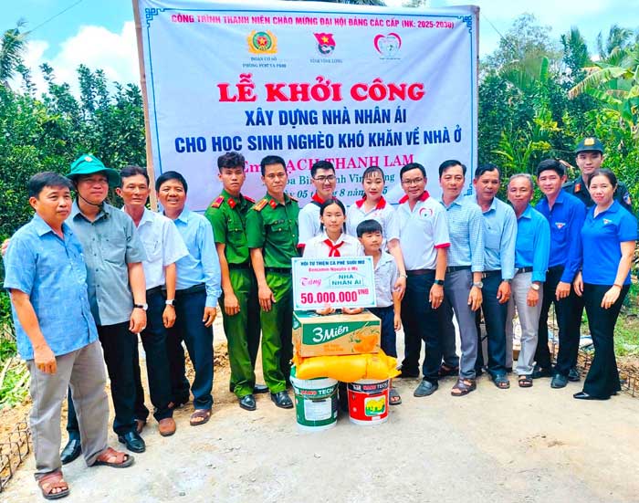 Sôi nổi các công trình, phần việc vì cộng đồng, đảm bảo an sinh xã hội của tuổi trẻ.
