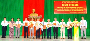 Sở Nông nghiệp và Môi trường công bố các quyết định công tác cán bộ 