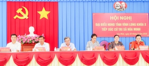 Cử tri 2 xã Long Hòa và Hòa Minh kiến nghị nâng cấp đường giao thông