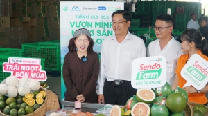 Nông sản Vĩnh Long lên sóng livestream