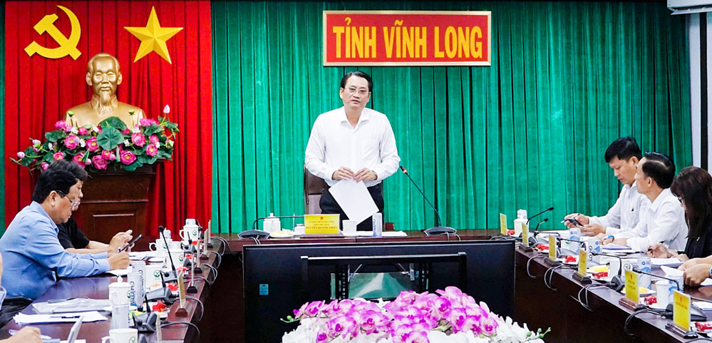 Phó Chủ tịch UBND tỉnh- Nguyễn Quỳnh Thiện chỉ đạo nhằm tháo gỡ khó khăn cho dự án, sớm bàn giao mặt bằng cho Ban Quản lý Dự án Mỹ Thuận.