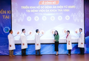 Bệnh viện Đa khoa Trà Vinh công bố triển khai “Bệnh án điện tử”