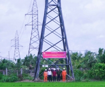 Đóng điện công trình phân pha dây dẫn đường dây 110kV Vũng Liêm – Trà Vinh 2