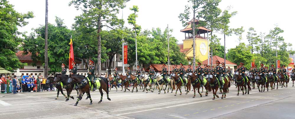 Khối Cảnh sát cơ động kỵ binh.