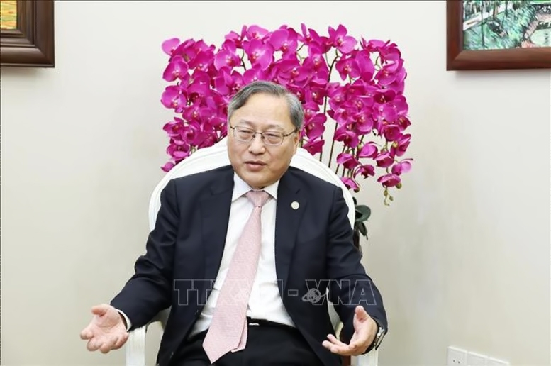 Ông Trương Kiến Quốc, nguyên Cục trưởng Cục Tây Âu, Ban Liên lạc Đối ngoại Trung ương Đảng Cộng sản Trung Quốc

