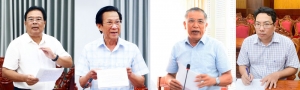 Nhiều ý kiến tâm huyết đóng góp dự thảo Văn kiện Đại hội đại biểu Đảng bộ tỉnh Vĩnh Long lần thứ XII