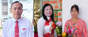 Đại biểu gửi gắm nguyện vọng, quyết tâm thực hiện thắng lợi Nghị quyết Đại hội Đảng bộ xã Long Hồ lần thứ I