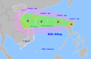 Bão số 5 có thể càng đi càng mạnh, giật cấp 14, mưa 600mm