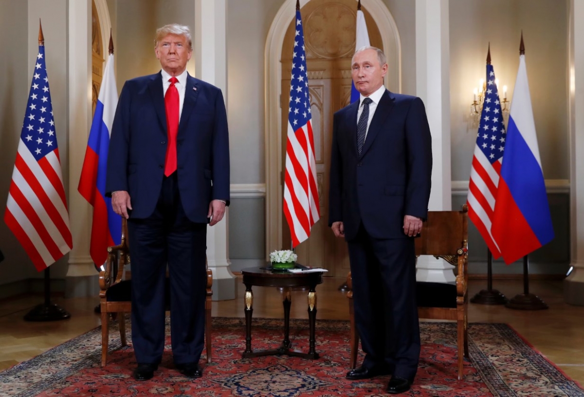 
Ông Trump (trái) và ông Putin (phải). Ảnh: Reuters