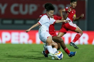 Thắng đậm Indonesia, tuyển nữ Việt Nam vào bán kết giải Đông Nam Á