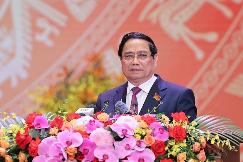 
Thủ tướng Phạm Minh Chính: Chính phủ thực hiện quan điểm xuyên suốt lấy con người làm trung tâm, là chủ thể, là mục tiêu, là nguồn lực và là động lực quan trọng nhất cho sự phát triển. Ảnh VGP/Nhật Bắc