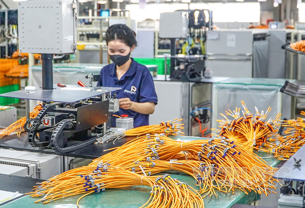 Sản xuất tại Công ty Kyungshin Việt Nam.