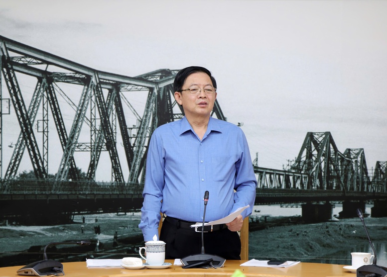 Phó Thủ tướng Hồ Quốc Dũng kết luận cuộc làm việc - Ảnh: chinhphu.vn/Gia Huy