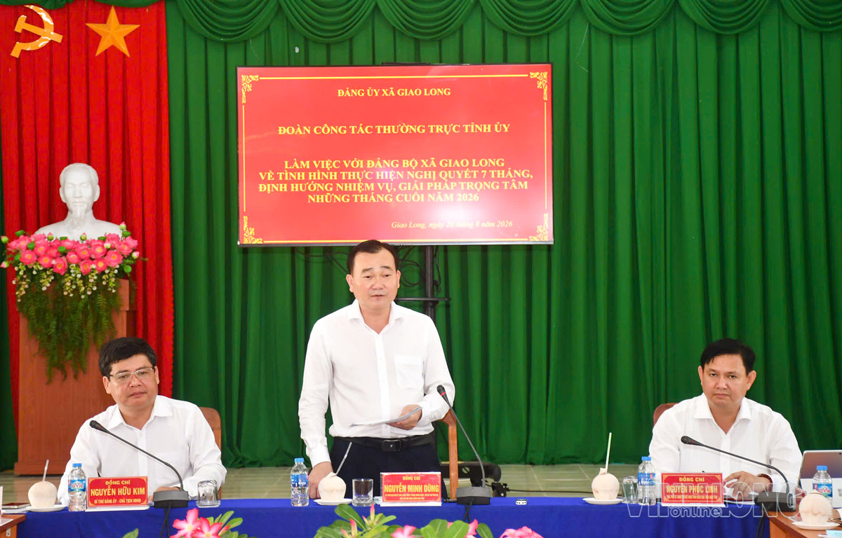 Đồng chí Nguyễn Minh Dũng - Phó Bí thư Tỉnh ủy, Chủ tịch HĐND tỉnh định hướng nhiệm vụ, giải pháp những tháng cuối năm 2026.