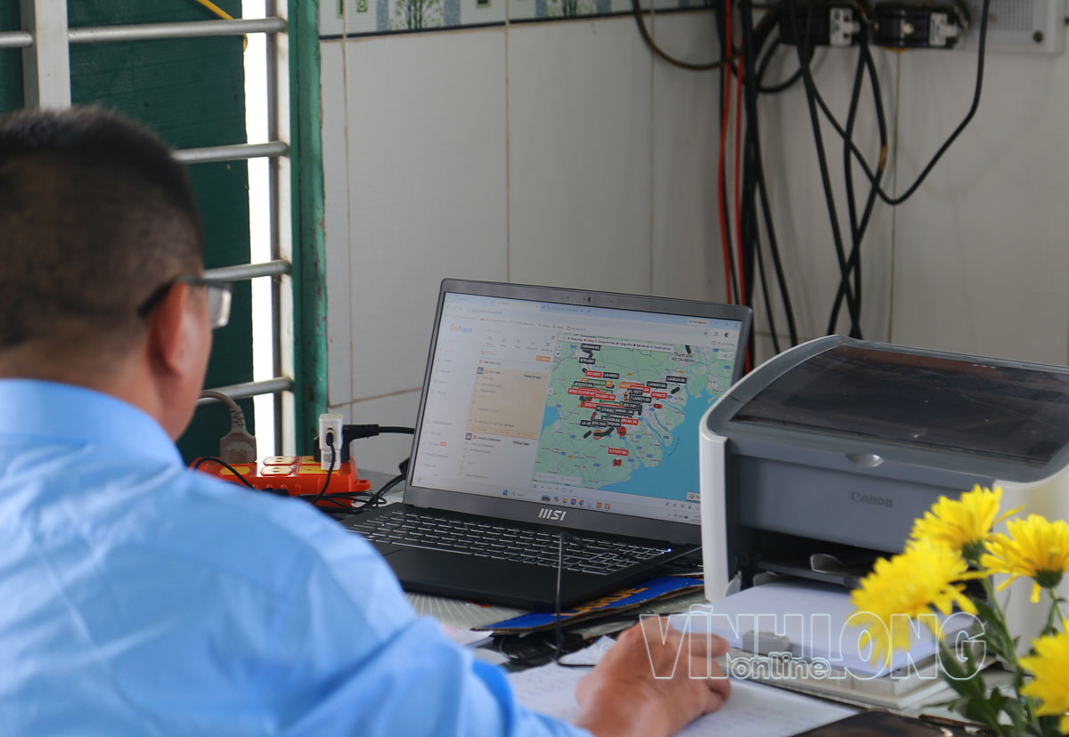 Việc theo dõi hình ảnh, thông tin về hoạt động khai thác cát tại mỏ NTSH.10a được thực hiện thường xuyên. Dữ liệu từ quá trình khai thác được truyền đến cơ quan chức năng, chính quyền địa phương theo dõi, giám sát.