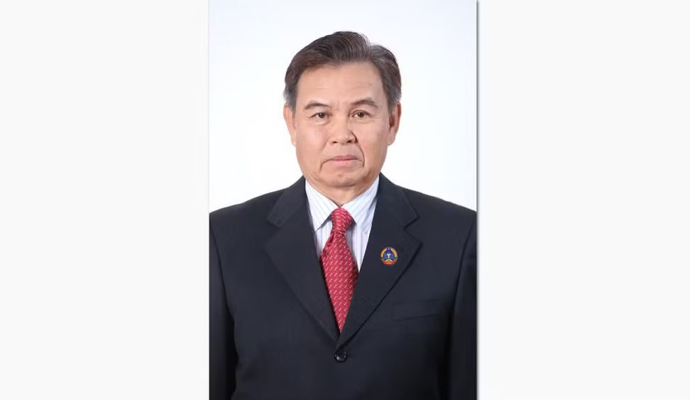 Chủ tịch Quốc hội Lào Saysomphone Phomvihane. (Ảnh: Bộ Ngoại giao Việt Nam cung cấp)