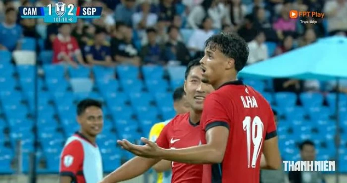 Con trai huyền thoại Singapore tuyên bố cứng, quyết tâm loại đội tuyển Indonesia khỏi ASEAN Cup
